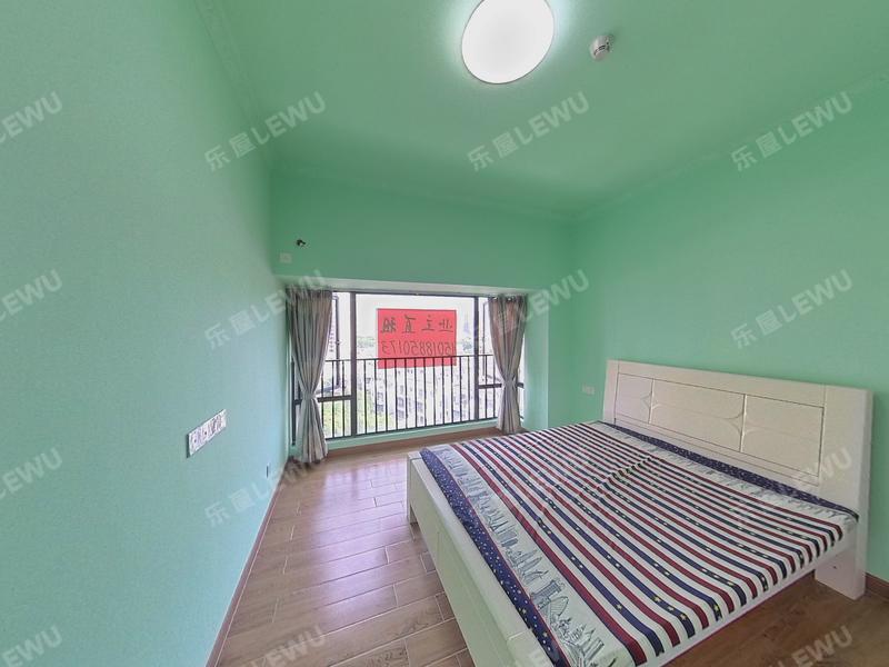 中山润颐居二期卧室照片_润颐居二期 3室2厅92.1m²整租