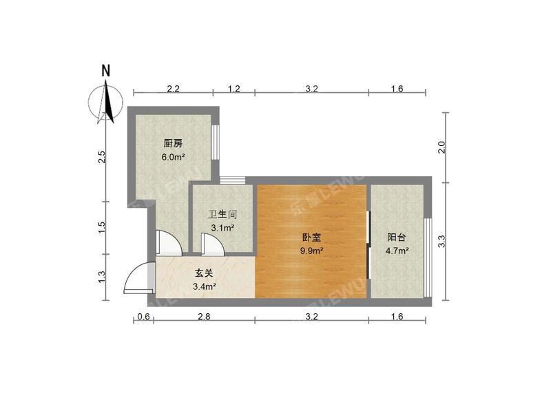 合肥圣联梦溪小镇户型照片_圣联梦溪小镇 1室0厅33.31m²精装修