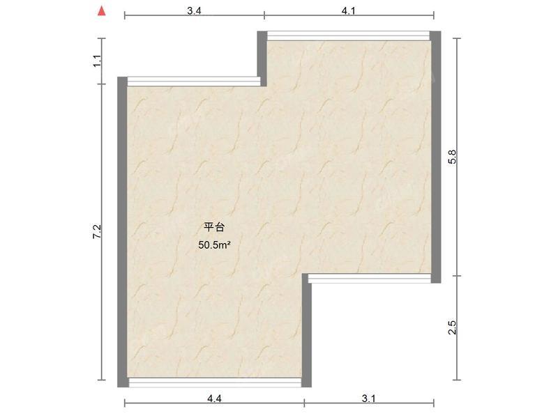 中山凯茵又一城户型照片_凯茵又一城 4室2厅238m²毛坯