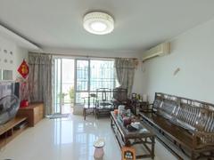 蔚蓝海岸二期 花园社区,户型方正,精装三房,家电全齐