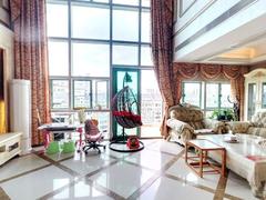 翠海花园一期 顶楼复式 套内270平 送天台花园 安静景观好