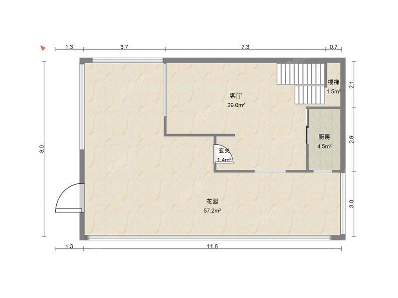 中山映珀湾畔户型照片_映珀湾畔 5室2厅1厨4卫 222.33m² 整租