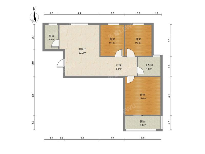 合肥海棠别院南区户型照片_海棠别院南区 房子装修的还可以，小区环境不错，房子性价比很高。