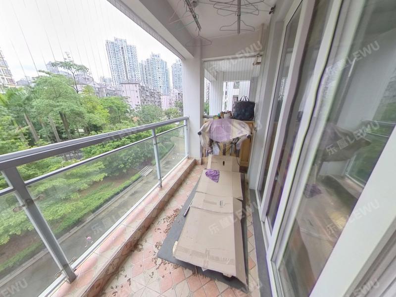深圳百合星城(二期)阳台照片_百合星城(二期) 4室2厅117.48m²整租